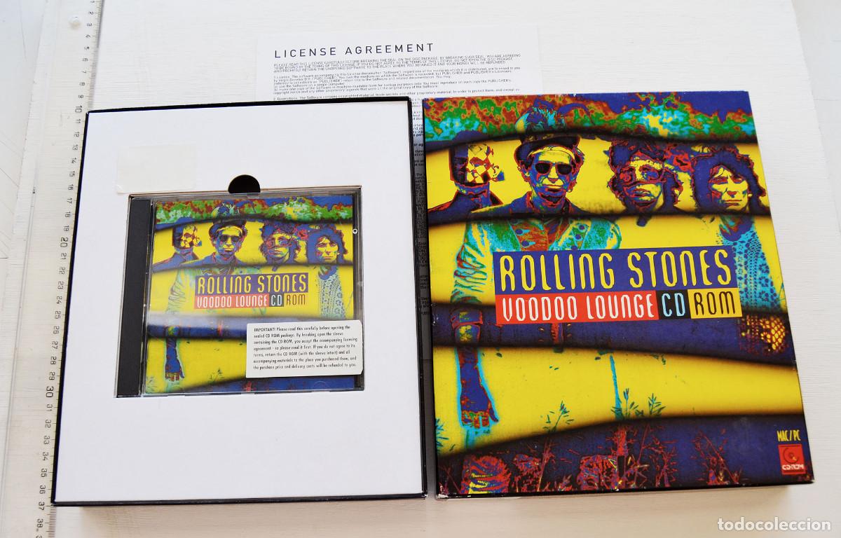 M&uacute;sica de colecci&oacute;n: ROLLING STONES: VOODOO LOUNGE - CD ROM - 1995 - VIRGIN - PC Y MAC - Foto 1