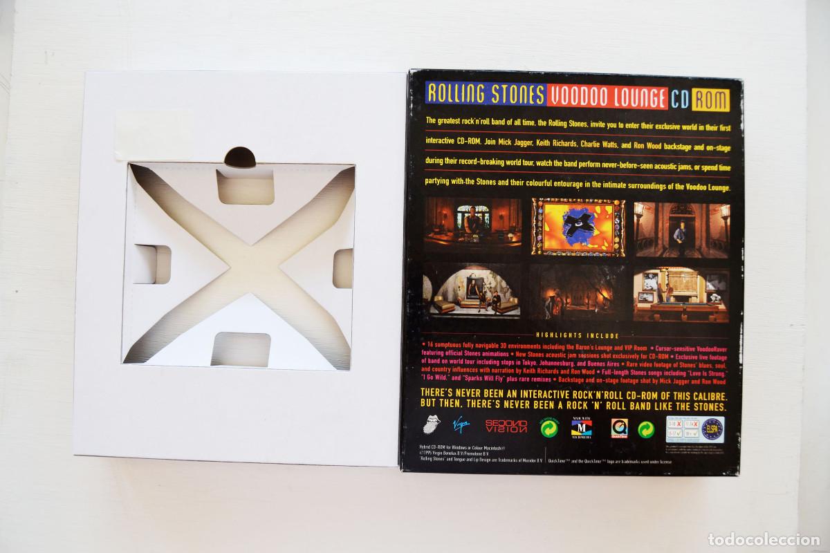 M&uacute;sica de colecci&oacute;n: ROLLING STONES: VOODOO LOUNGE - CD ROM - 1995 - VIRGIN - PC Y MAC - Foto 2