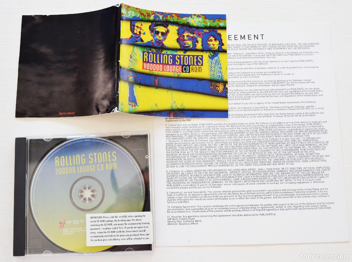 M&uacute;sica de colecci&oacute;n: ROLLING STONES: VOODOO LOUNGE - CD ROM - 1995 - VIRGIN - PC Y MAC - Foto 6