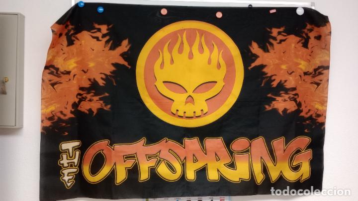 M&uacute;sica de colecci&oacute;n: BANDERA THE OFFSPRING BANDA DE PUNK ROCK AMERICANO USA 20 A&Ntilde;OS DEL 'CONSPIRACY OF ONE' 135X90 CM