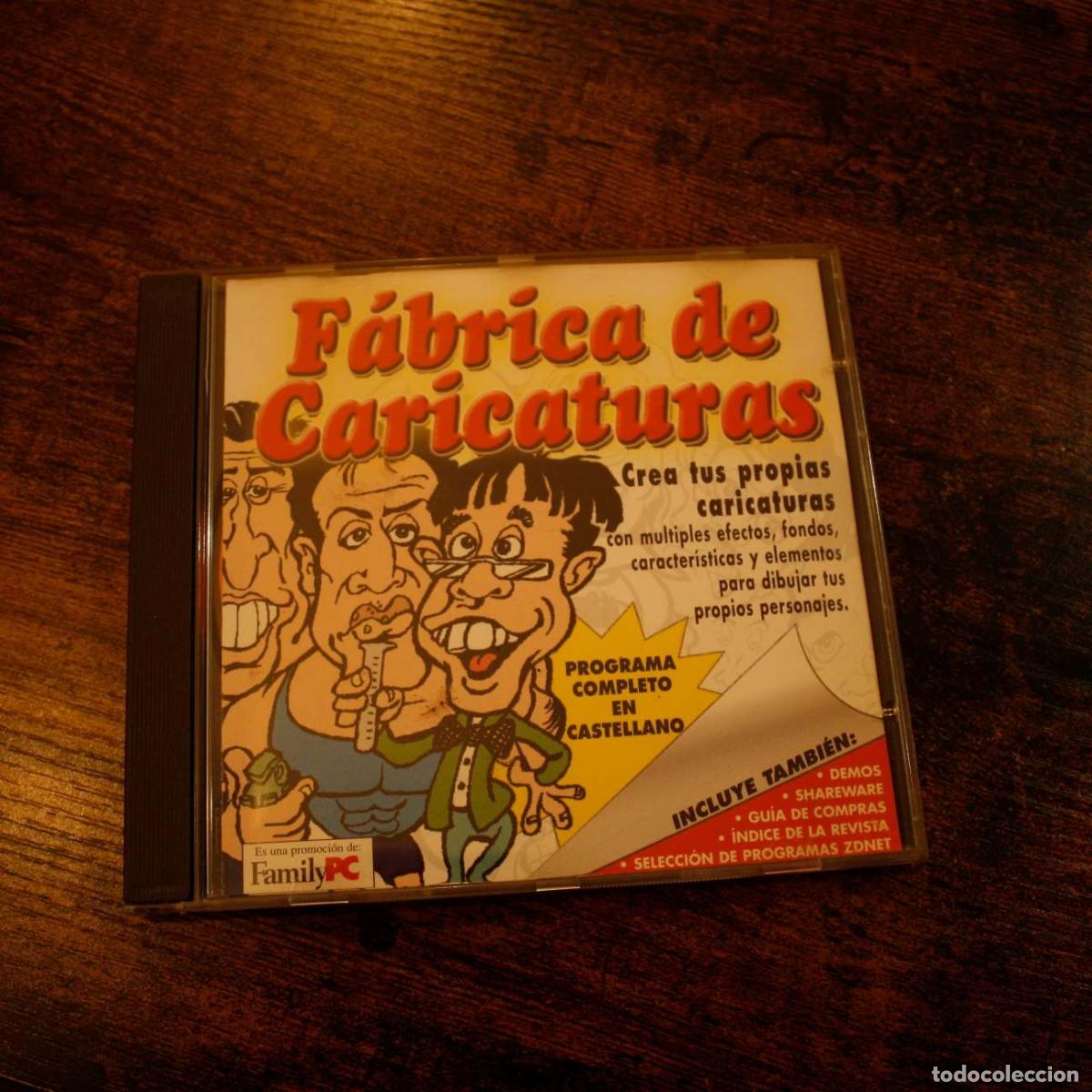 M&uacute;sica de colecci&oacute;n: F&aacute;brica de caricaturas - FamilyPC - CD Segunda Mano