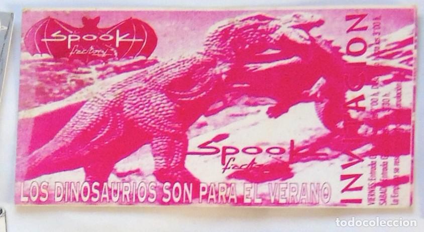 Musique de collection: INVITACION SPOOK FACTORY DISCOTECA VALENCIA - A&Ntilde;OS 80 90