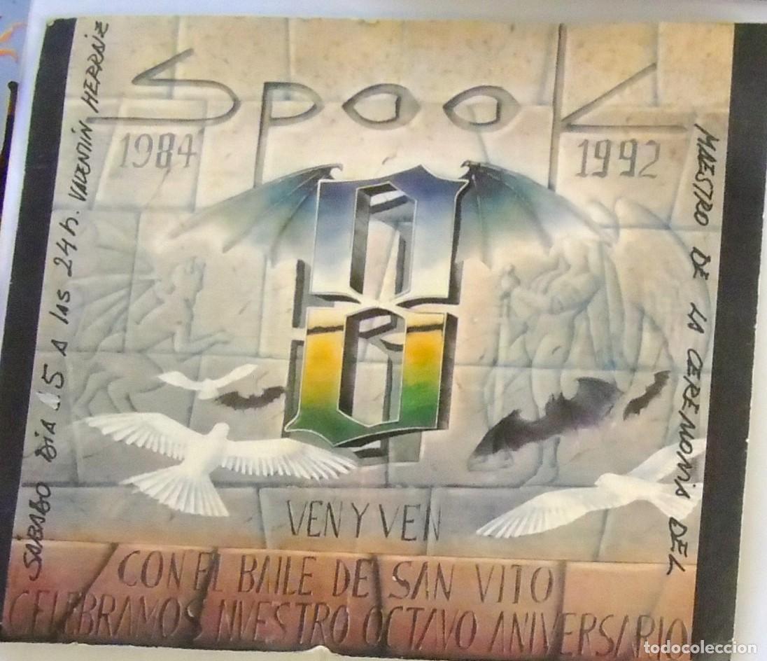 Musique de collection: INVITACION ESPECIAL DISE&Ntilde;ADA POR VALENTIN HERRAIZ 1992 SPOOK FACTORY DISCOTECA VALENCIA