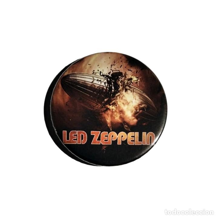 M&uacute;sica de colecci&oacute;n: LED ZEPPELIN - ABREBOTELLAS 59mm (CON IM&Aacute;N PARA NEVERA) - Foto 1