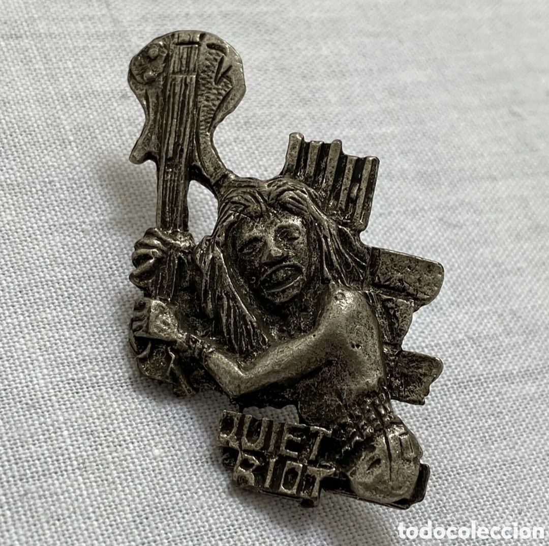 M&uacute;sica de colecci&oacute;n: Pin Quiet Riot - Foto 1