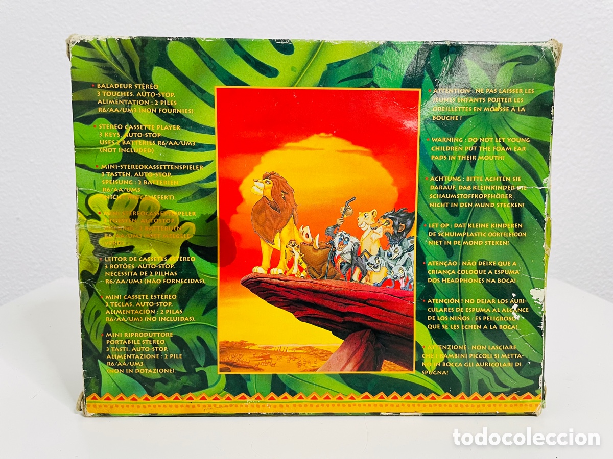 M&uacute;sica de colecci&oacute;n: Lion King Walkman - Foto 4