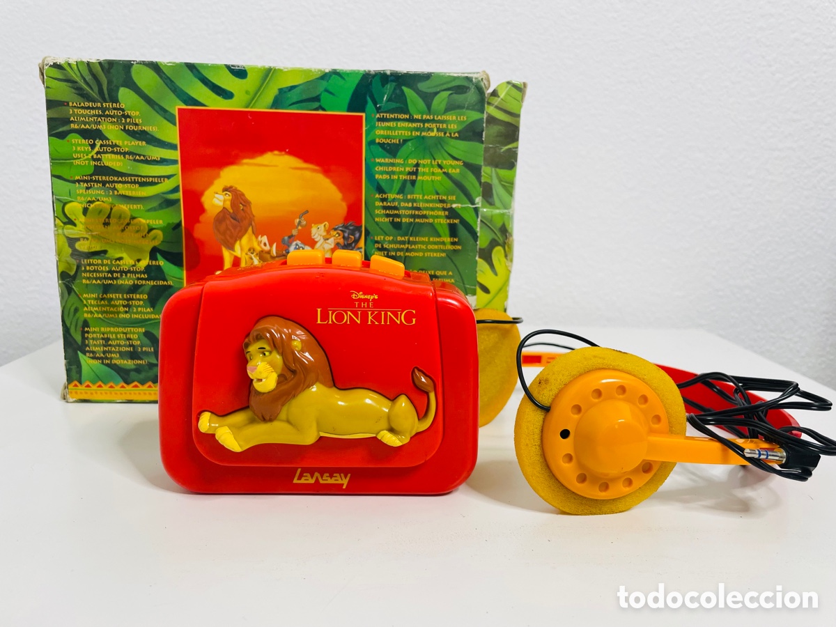 M&uacute;sica de colecci&oacute;n: Lion King Walkman - Foto 1