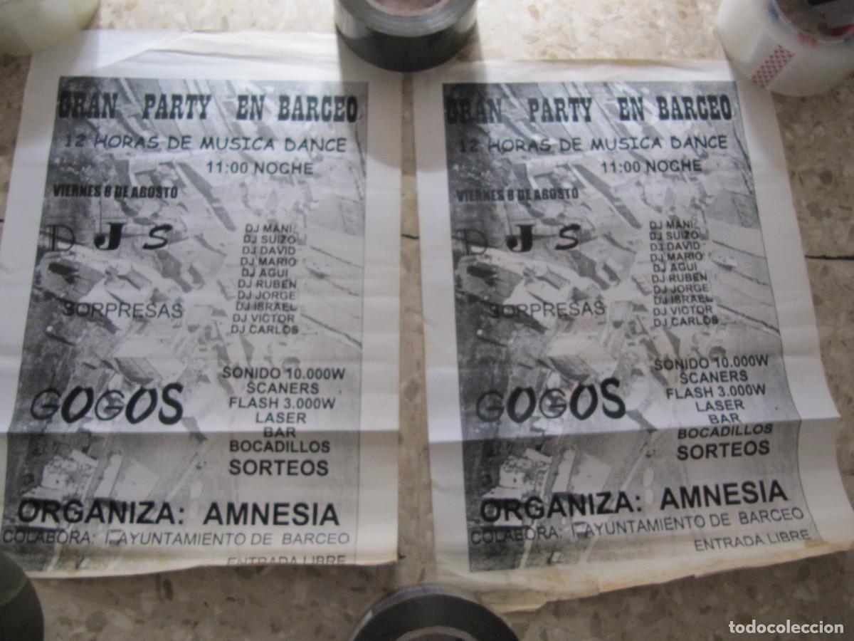 Musica di collezione: CARTELES GRAN PARTY EN BARCEO SALAMANCA-ORGANIZA AMNESIA..DJ MANI..DJ SUIZO..DJ DAVID..DJ MARIO..