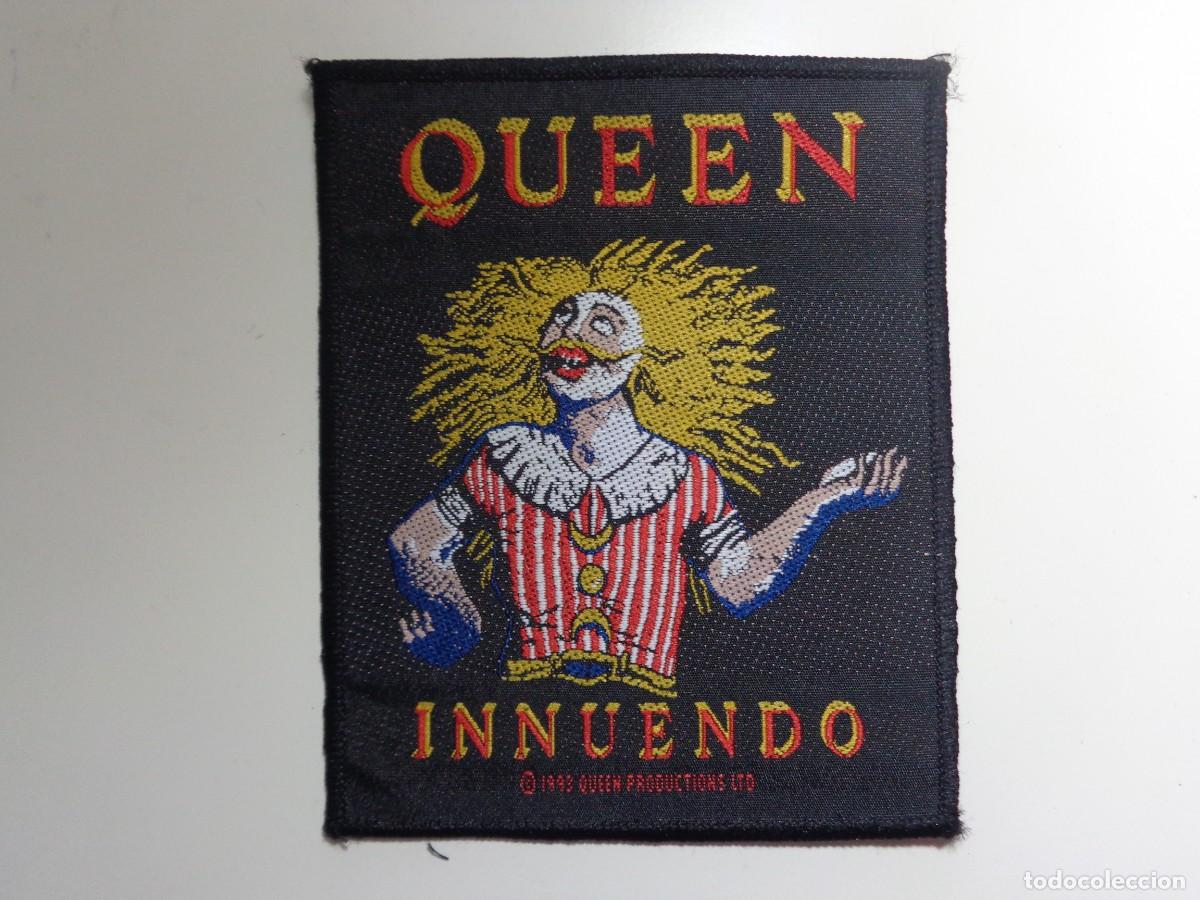 M&uacute;sica de colecci&oacute;n: PARCHE QUEEN INNUENDO VINTAGE - Foto 1