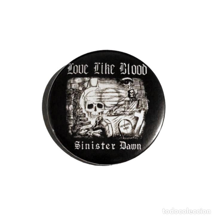 M&uacute;sica de colecci&oacute;n: LOVE LIKE BLOOD - SINISTER DAWN ABREBOTELLAS 59mm (CON IM&Aacute;N PARA NEVERA) - ROCK G&Oacute;TICO