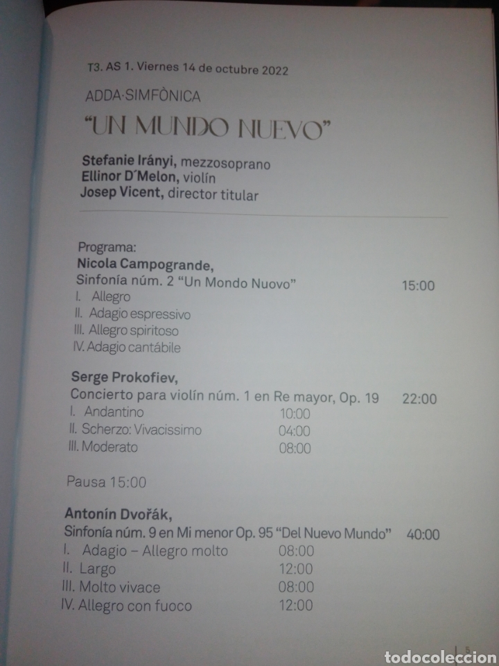 M&uacute;sica de colecci&oacute;n: programa de conciertos ADDA Alicante 2022 2023 - Foto 4