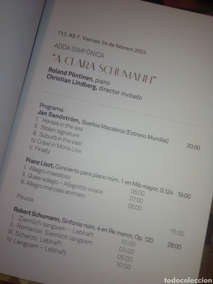 M&uacute;sica de colecci&oacute;n: programa de conciertos ADDA Alicante 2022 2023 - Foto 7