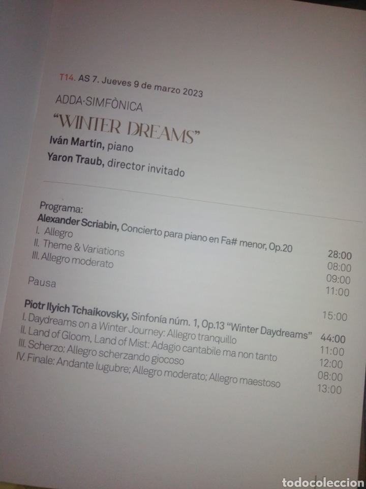M&uacute;sica de colecci&oacute;n: programa de conciertos ADDA Alicante 2022 2023 - Foto 28
