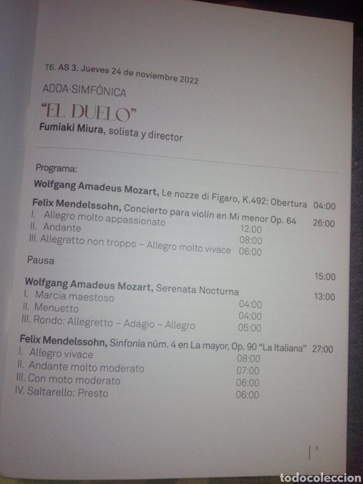 M&uacute;sica de colecci&oacute;n: programa de conciertos ADDA Alicante 2022 2023 - Foto 30