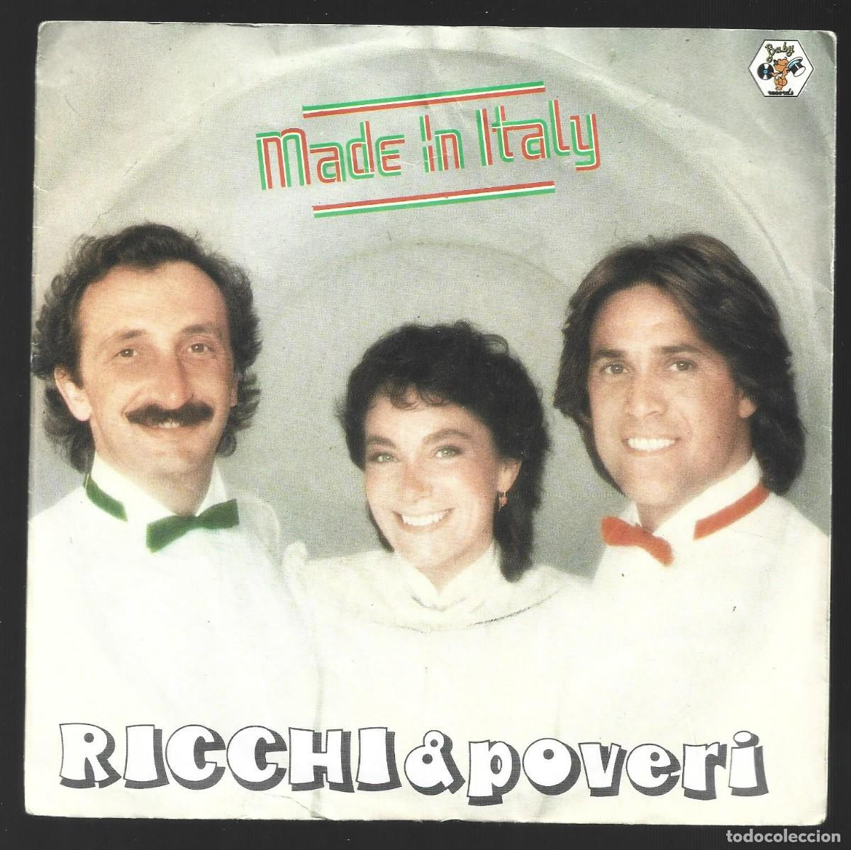 M&uacute;sica de colecci&oacute;n: 1 disco antiguo richi y poveri - Foto 1