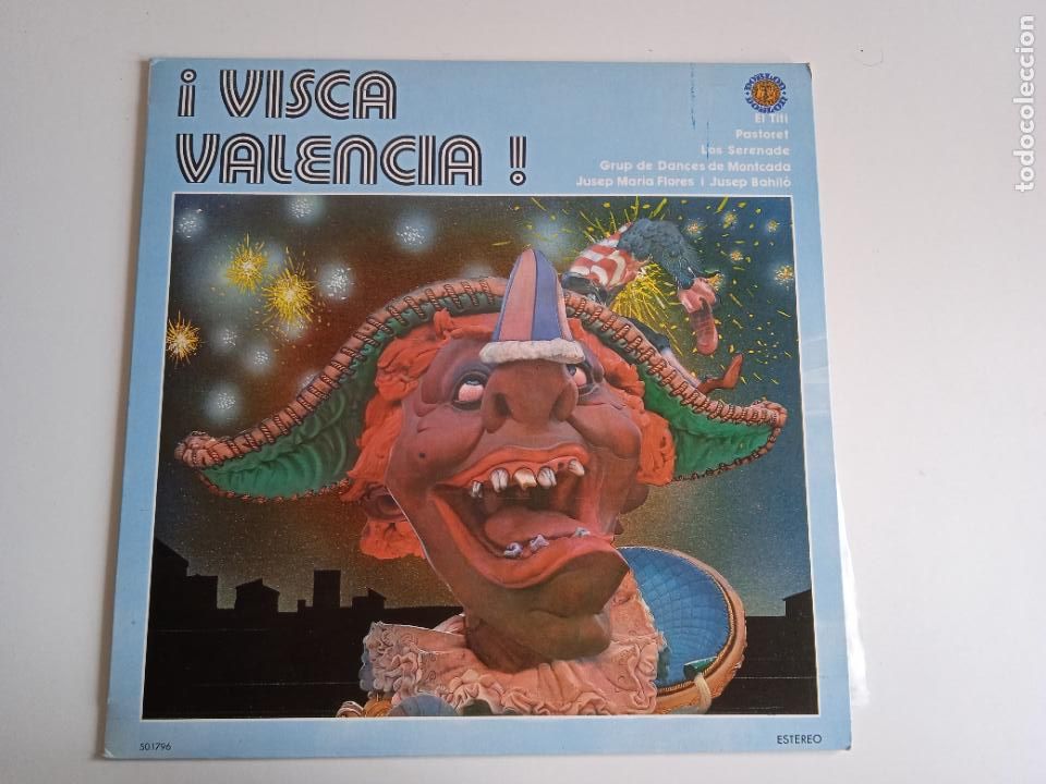 M&uacute;sica de cole&ccedil;&atilde;o: LP VISCA VALENCIA (ver temas en foto adicional)
