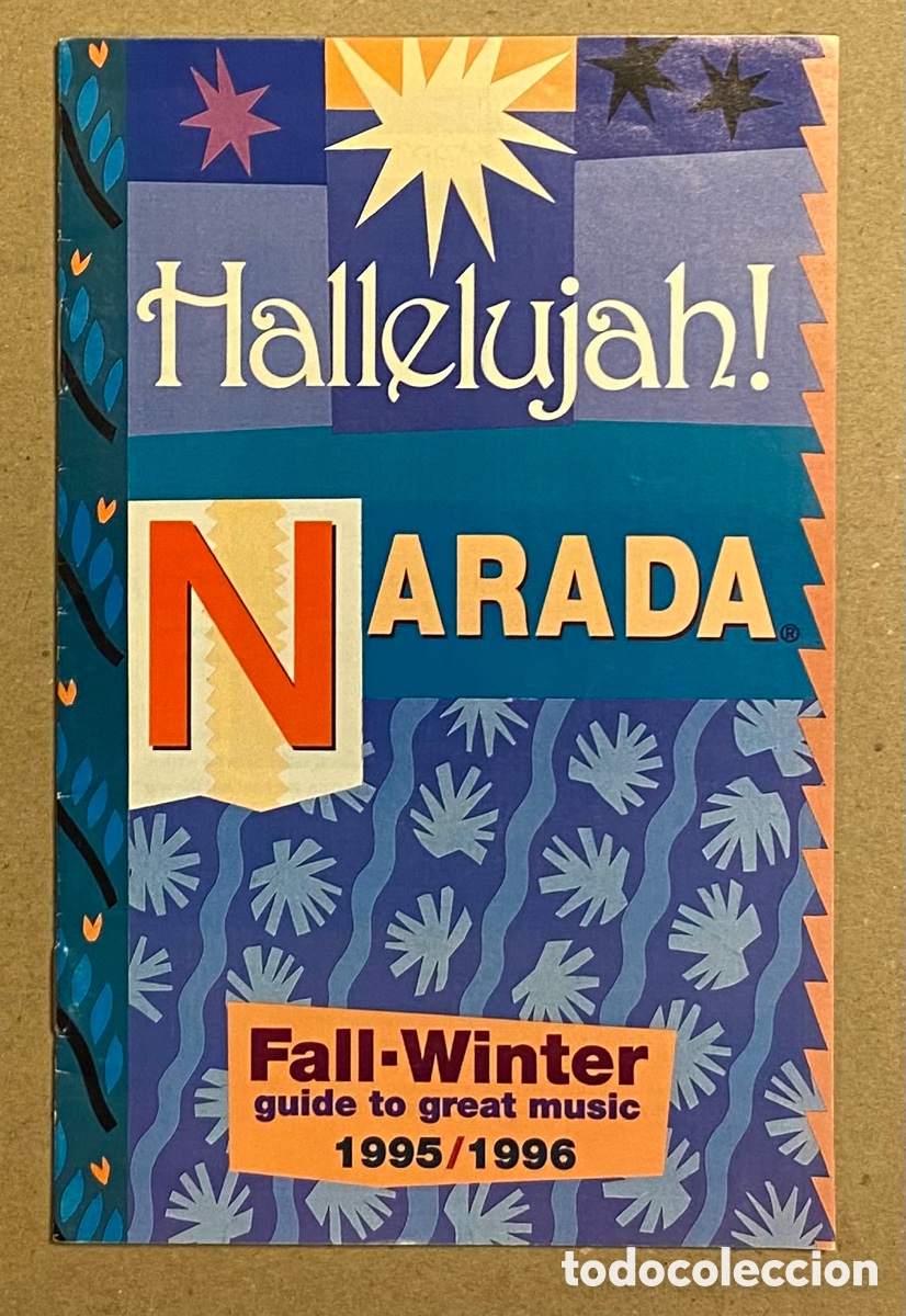 Musique de collection: NARADA PRODUCTIONS. CAT&Aacute;LOGO DE NOVEDADES DE &Aacute;LBUMES DEL OTO&Ntilde;O/INVIERNO DE 1995/1996.