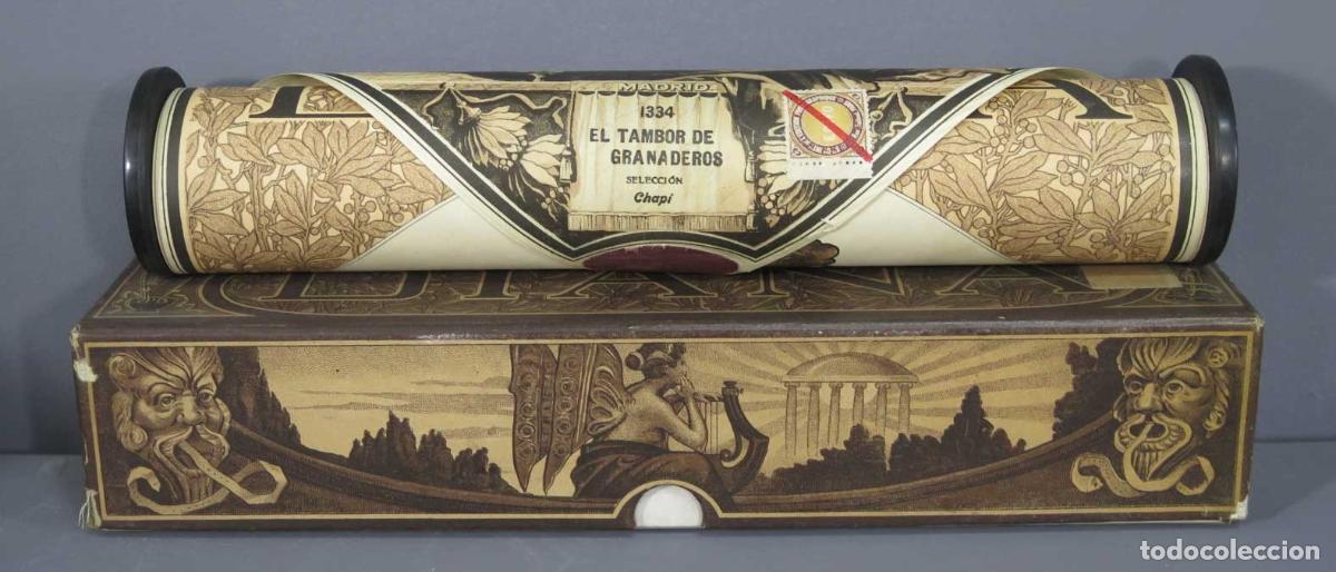 M&uacute;sica de colecci&oacute;n: ROLLO DE PIANO. EL TAMBOR DE GRANADEROS. CHAPI - Foto 1