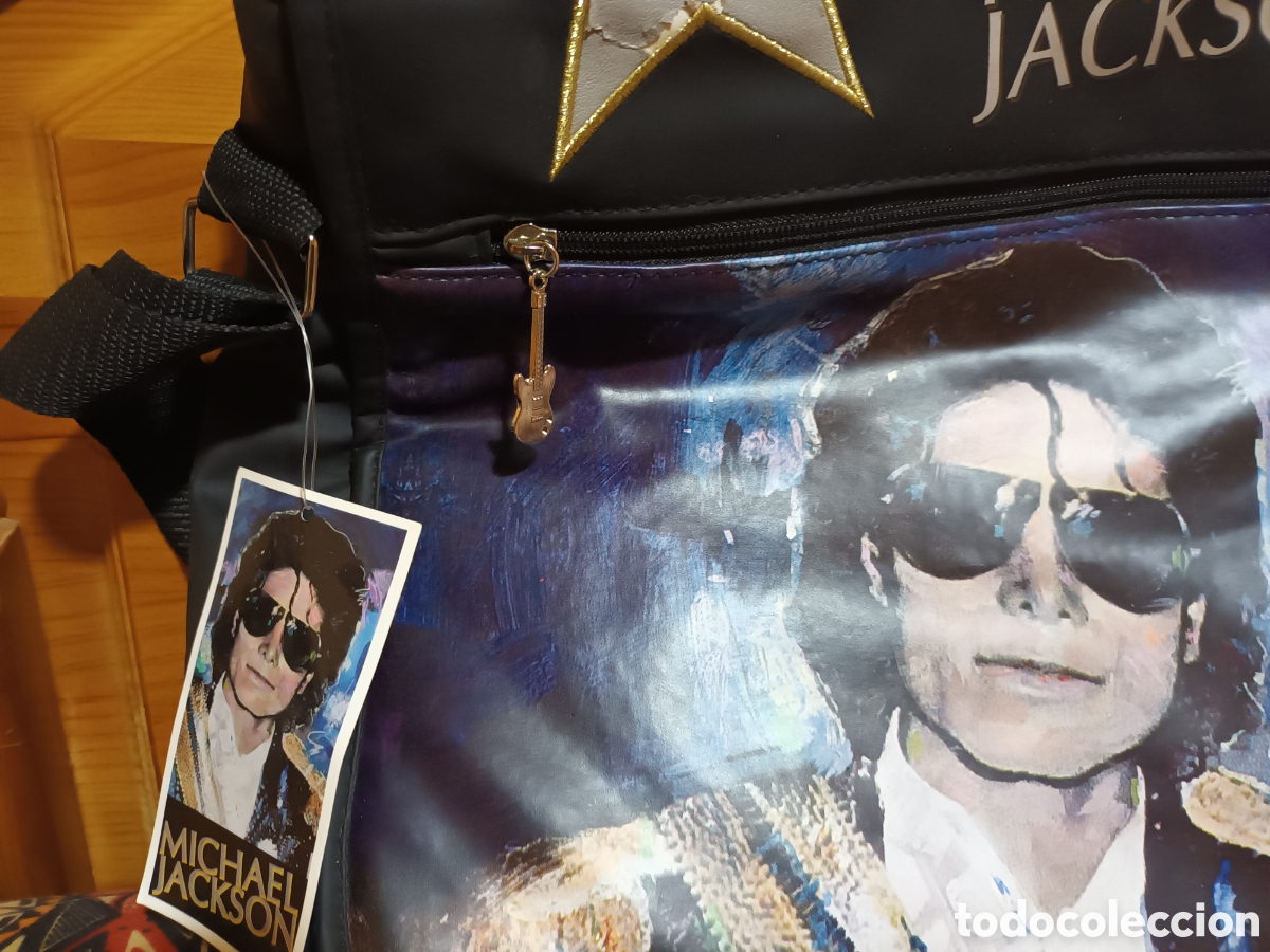 M&uacute;sica de colecci&oacute;n: Bolsa Bandolera Michael Jackson - Foto 4