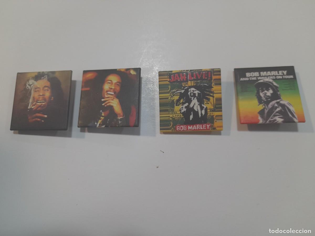 M&uacute;sica de colecci&oacute;n: Chapitas de Bob Marley