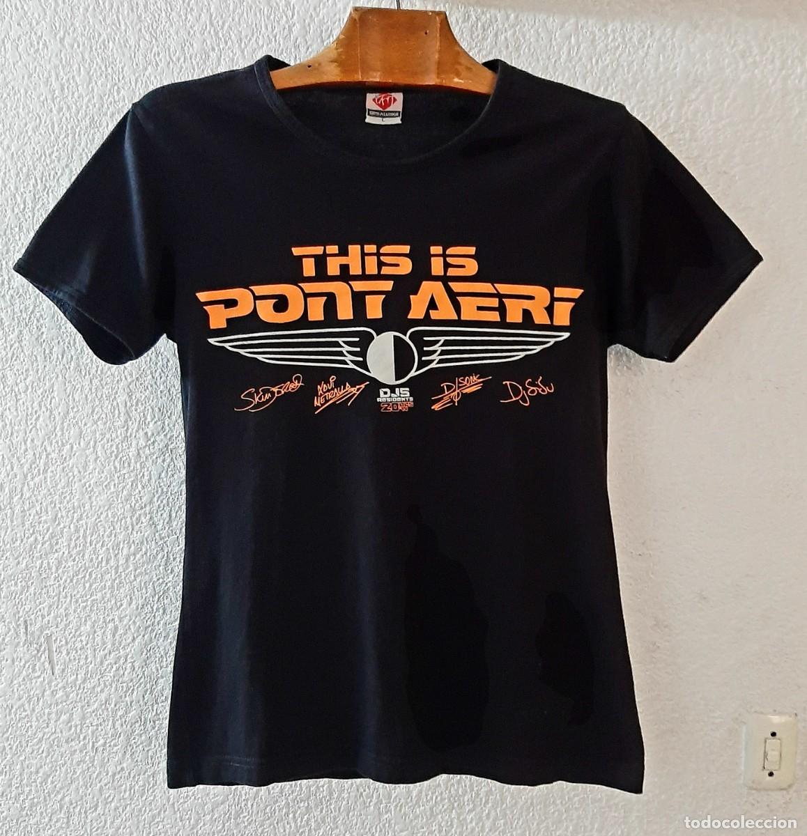 M&uacute;sica de colecci&oacute;n: PONT AERI. CAMISETA THIS IS PONT AERI. TALLA: L PEQUE&Ntilde;A (ENTALLADA).