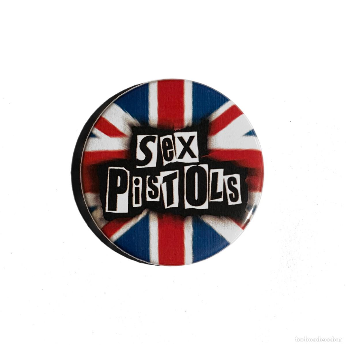 sex pistols - logo imán nevera 59mm - punk - Buy Other antique music items  on todocoleccion