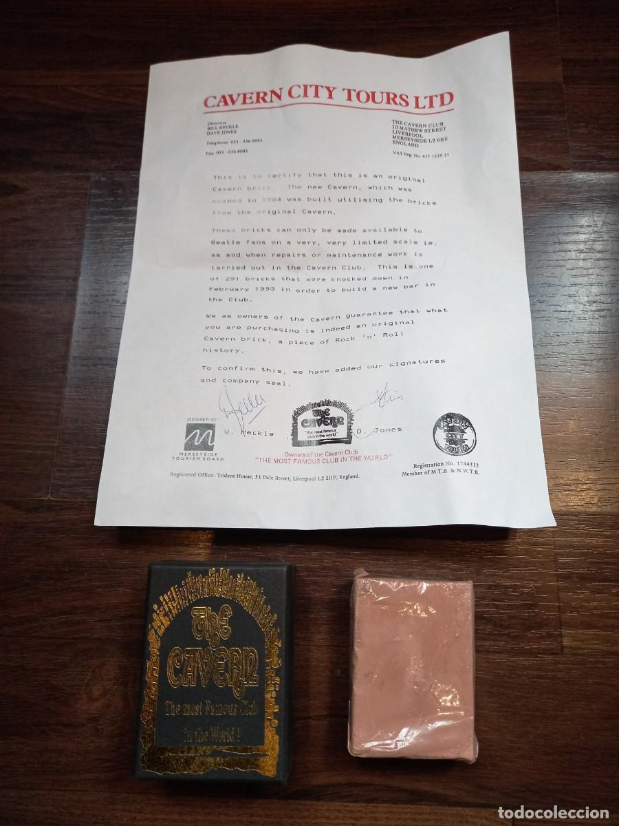 M&uacute;sica de colecci&oacute;n: THE BEATLES / THE CAVERN LADRILLO ORIGINAL CON CERTIFICADO (GBM)