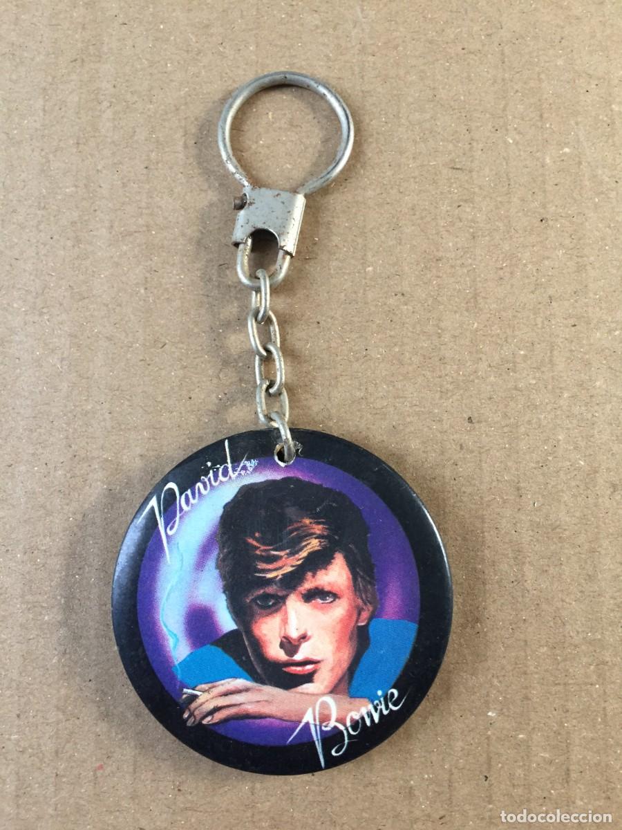 M&uacute;sica de colecci&oacute;n: ANTIGUO LLAVERO DEL CANTANTE DAVID BOWIE A&Ntilde;OS 70/80