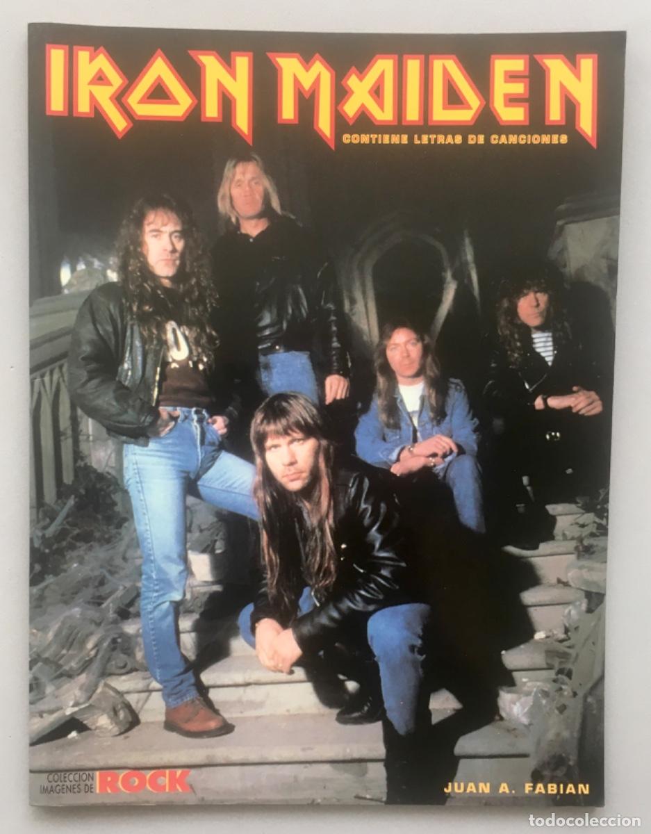 M&uacute;sica de colecci&oacute;n: IRON MAIDEN. JUAN A. FABIAN. ED. LA M&Aacute;SCARA. HEAVY METAL.
