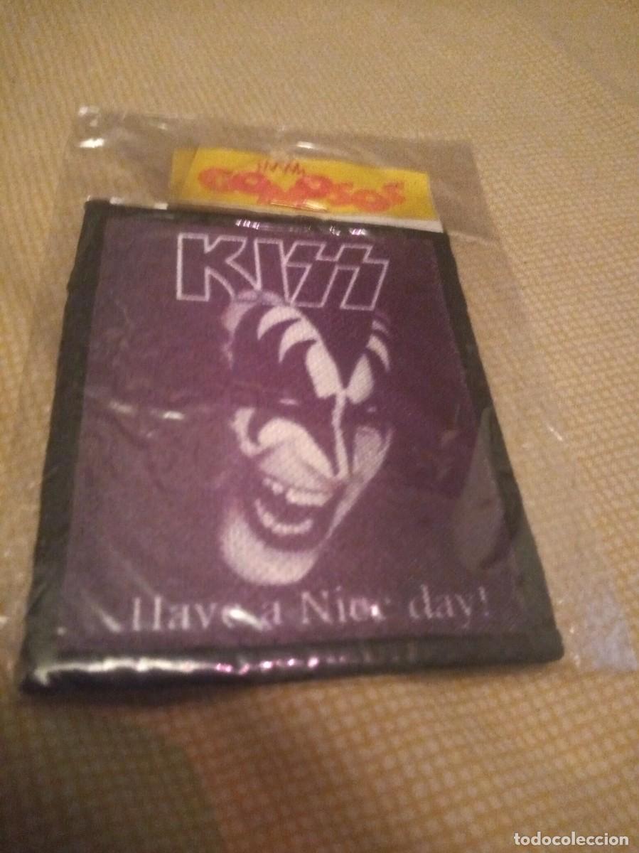 Collectible Music: KISS - PARCHE ORIGINAL A&Ntilde;OS 90'S.