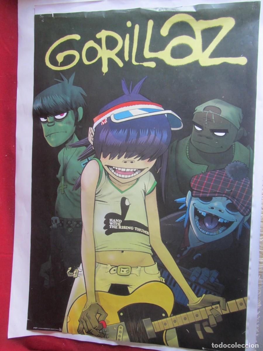 M&uacute;sica de colecci&oacute;n: CATEL POSTER GORILAZ 91X61 - Foto 1