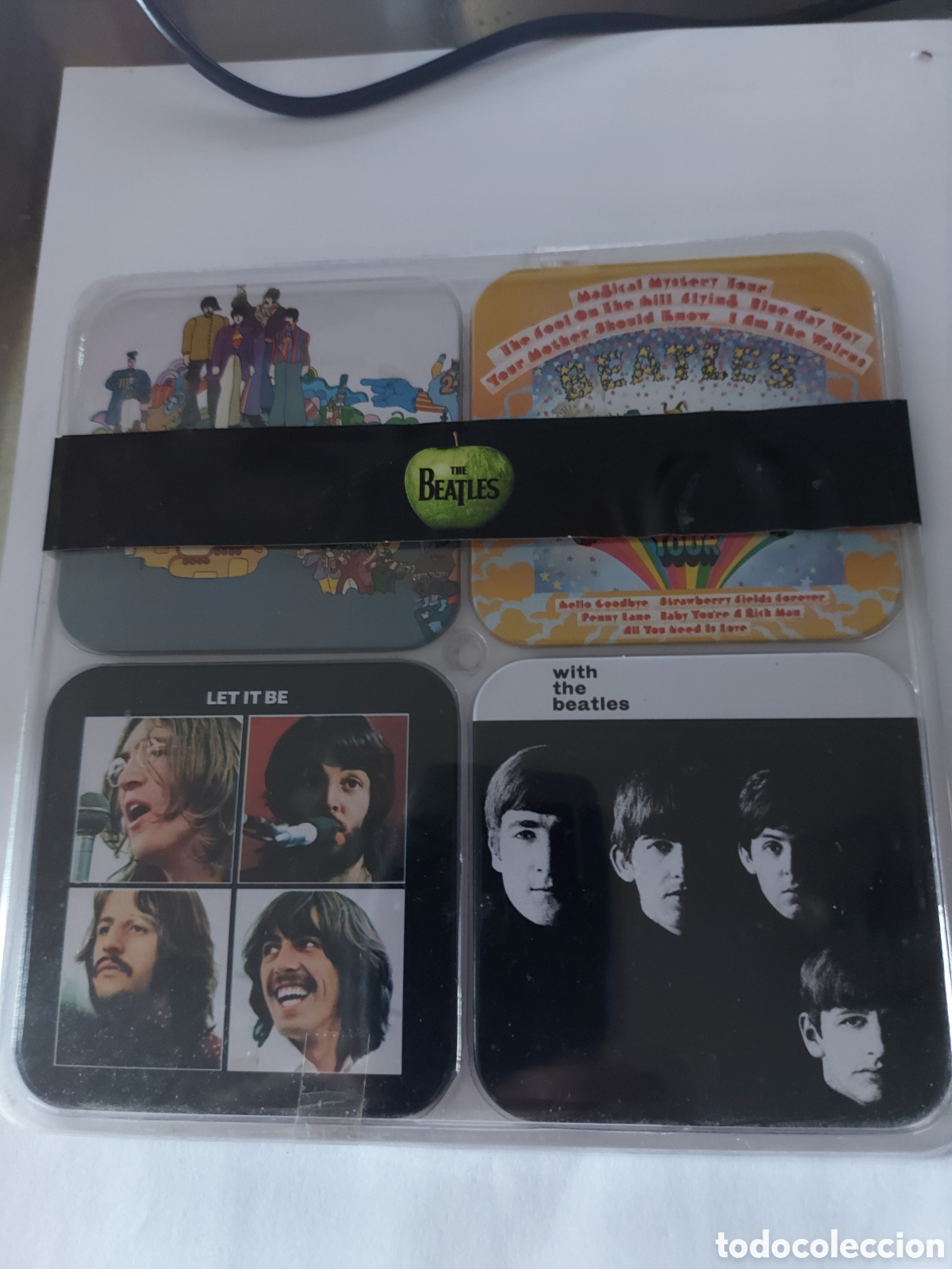 M&uacute;sica de colecci&oacute;n: POSAVASOS COLECCI&Oacute;N THE BEATLES 4 NUEVOS