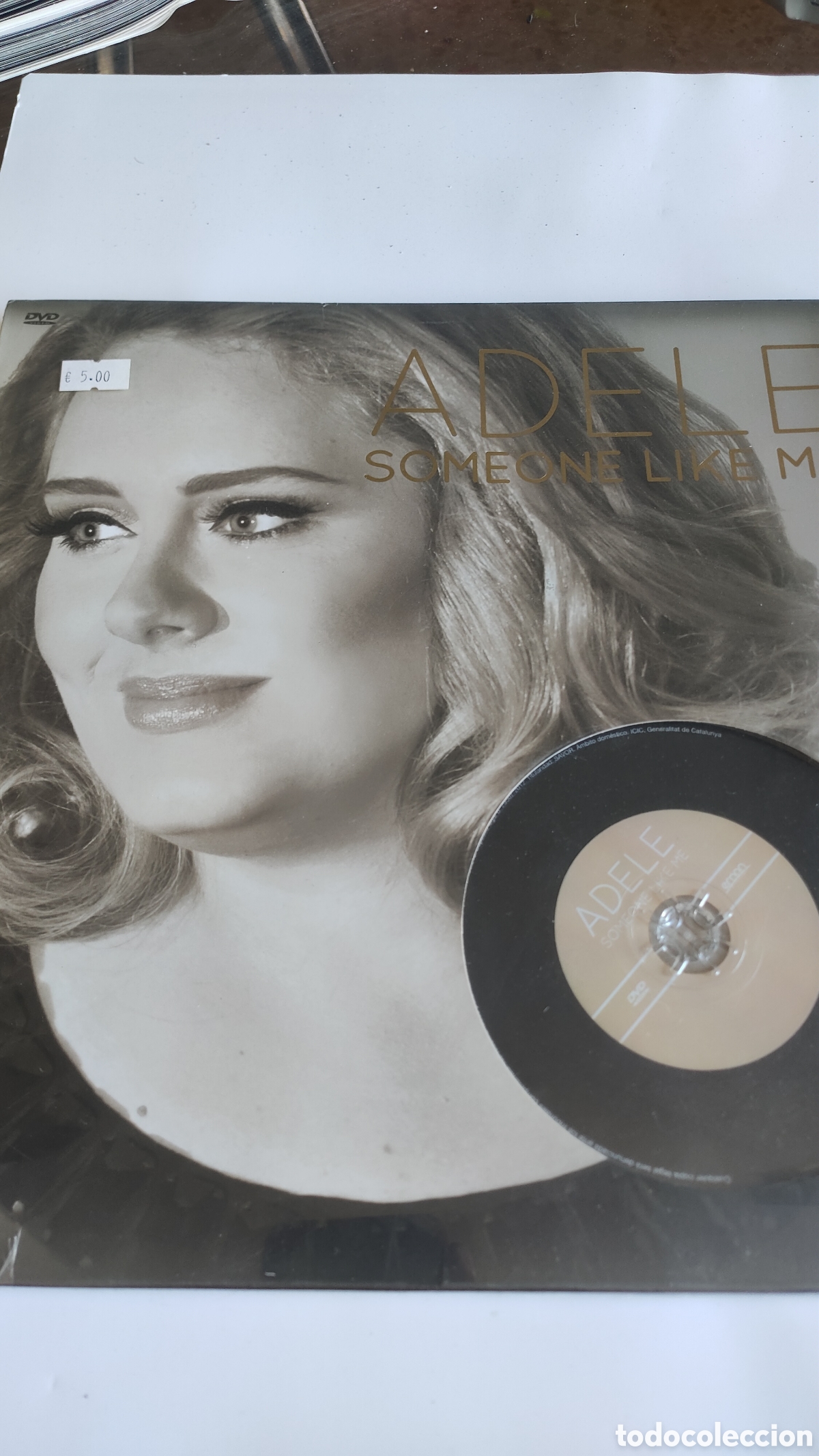 M&uacute;sica de colecci&oacute;n: DISCO DVD Adele someone like me NUEVO - Foto 1