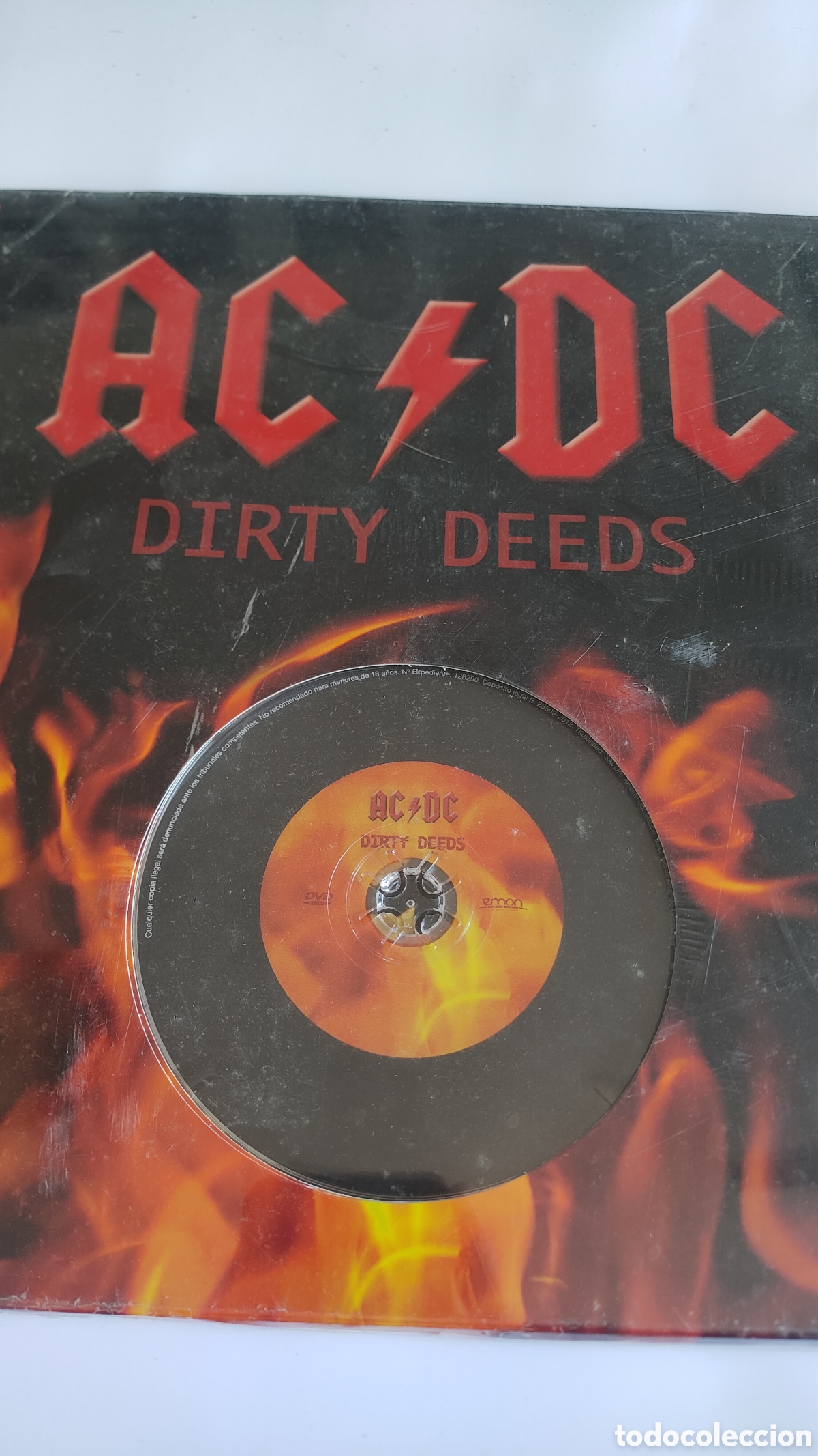 M&uacute;sica de colecci&oacute;n: DISCO DVD AC DC dirty deeds NUEVO - Foto 1