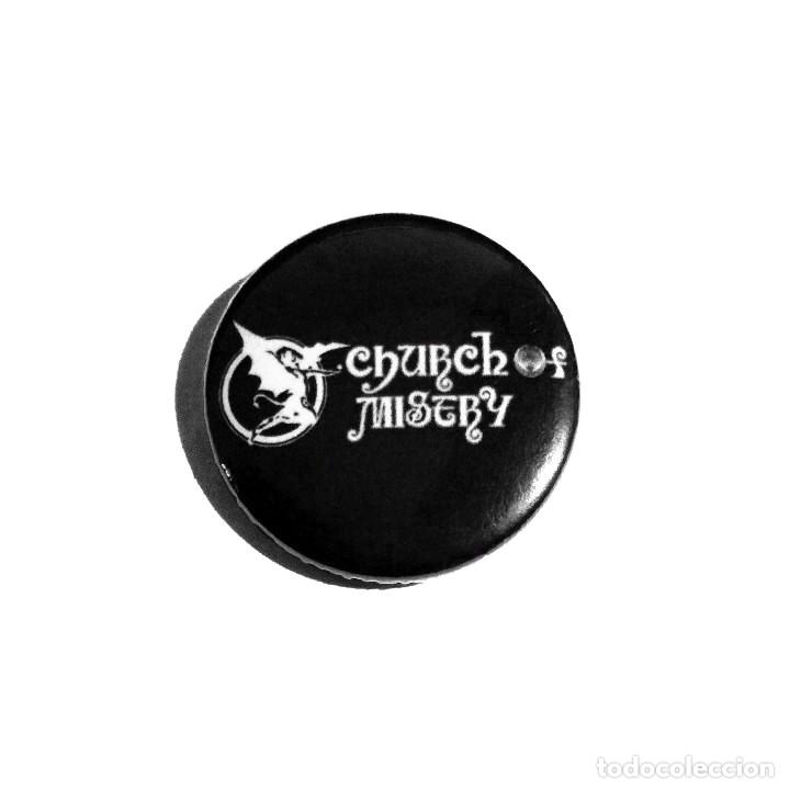 Musique de collection: CHURCH OF MISERY - LOGO CHAPA 31mm (CON IMPERDIBLE) - STONER METAL DOOM METAL