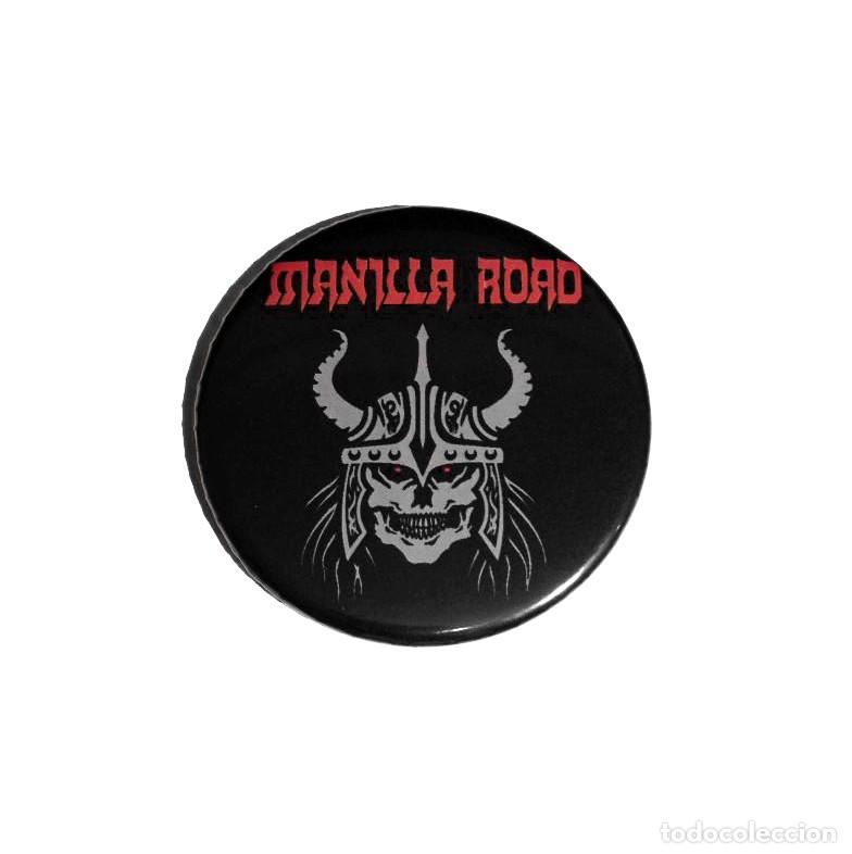 M&uacute;sica de colecci&oacute;n: MANILLA ROAD - LOGO IM&Aacute;N NEVERA 59MM - HEAVY METAL