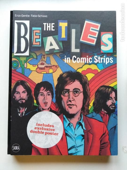 M&uacute;sica de colecci&oacute;n: The Beatles in Comic Strips. Enzo Gentile (libro t. dura. Skira, 2012) yellow submarine. john lennon