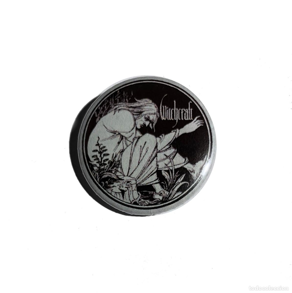 M&uacute;sica de colecci&oacute;n: WITCHCRAFT - WITCHCRAFT CHAPA 31MM (CON IMPERDIBLE) - HARD ROCK DOOM METAL