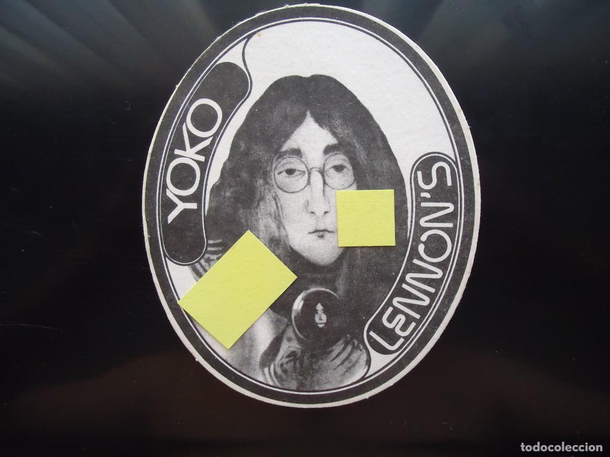 M&uacute;sica de colecci&oacute;n: posavasos discoteca bilbao lennon's john lennon yoko ono beatles pop rock beat musica vizcaya