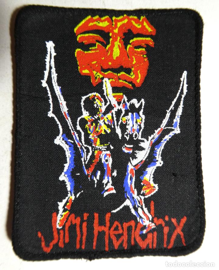 Musique de collection: Parche de Tela Impreso de Jimy Hendrix