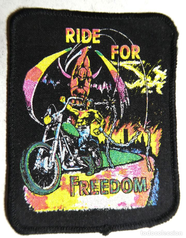 Musique de collection: Parche de Tela Impreso de Ride For Freedom