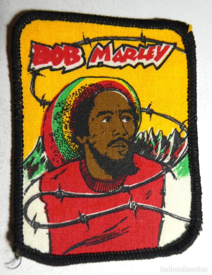 M&uacute;sica de colecci&oacute;n: Parche de Tela Impreso de Bob Marley - Foto 1