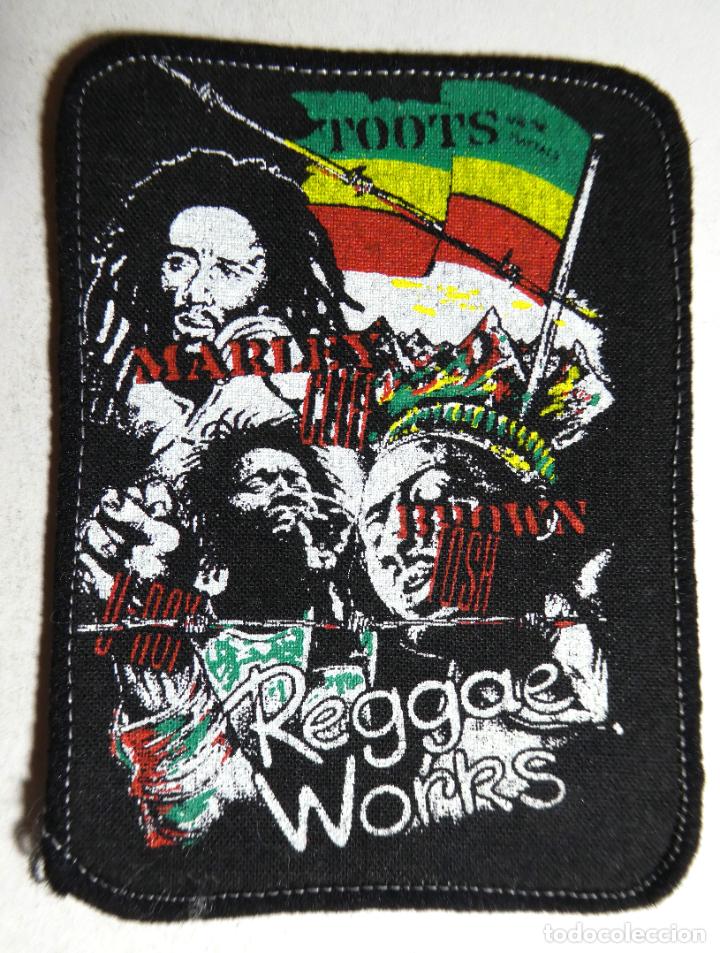 M&uacute;sica de colecci&oacute;n: Parche de Tela Impreso de Reggae Works - Foto 1