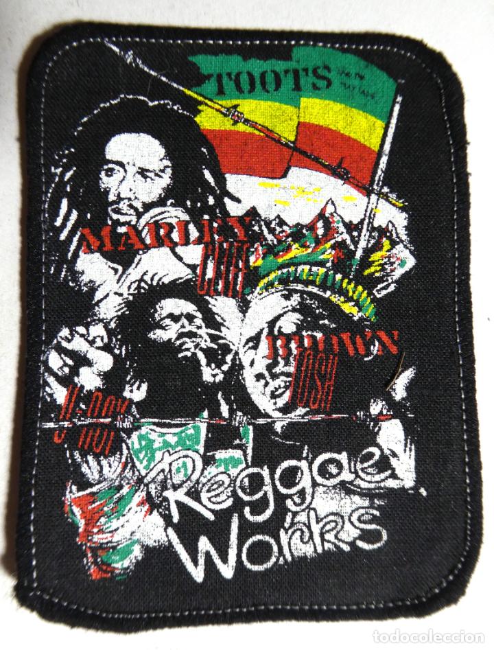 M&uacute;sica de colecci&oacute;n: Parche de Tela Impreso de Reggae Works - Foto 1