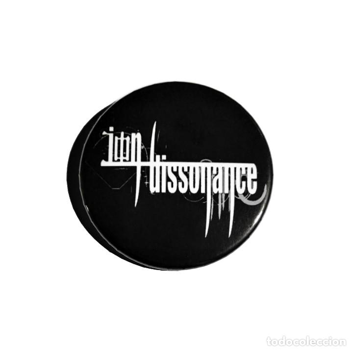 M&uacute;sica de colecci&oacute;n: ION DISSONANCE - LOGO CHAPA 59MM (CON IMPERDIBLE) - DEATHCORE GRINDCORE