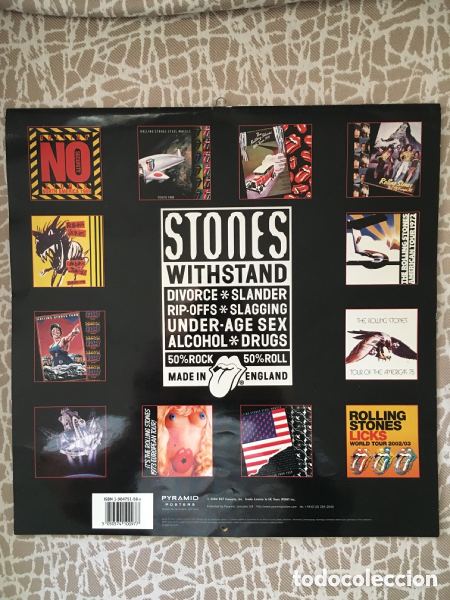 M&uacute;sica de colecci&oacute;n: The Rolling stones, Almanaque 2005 - Foto 2