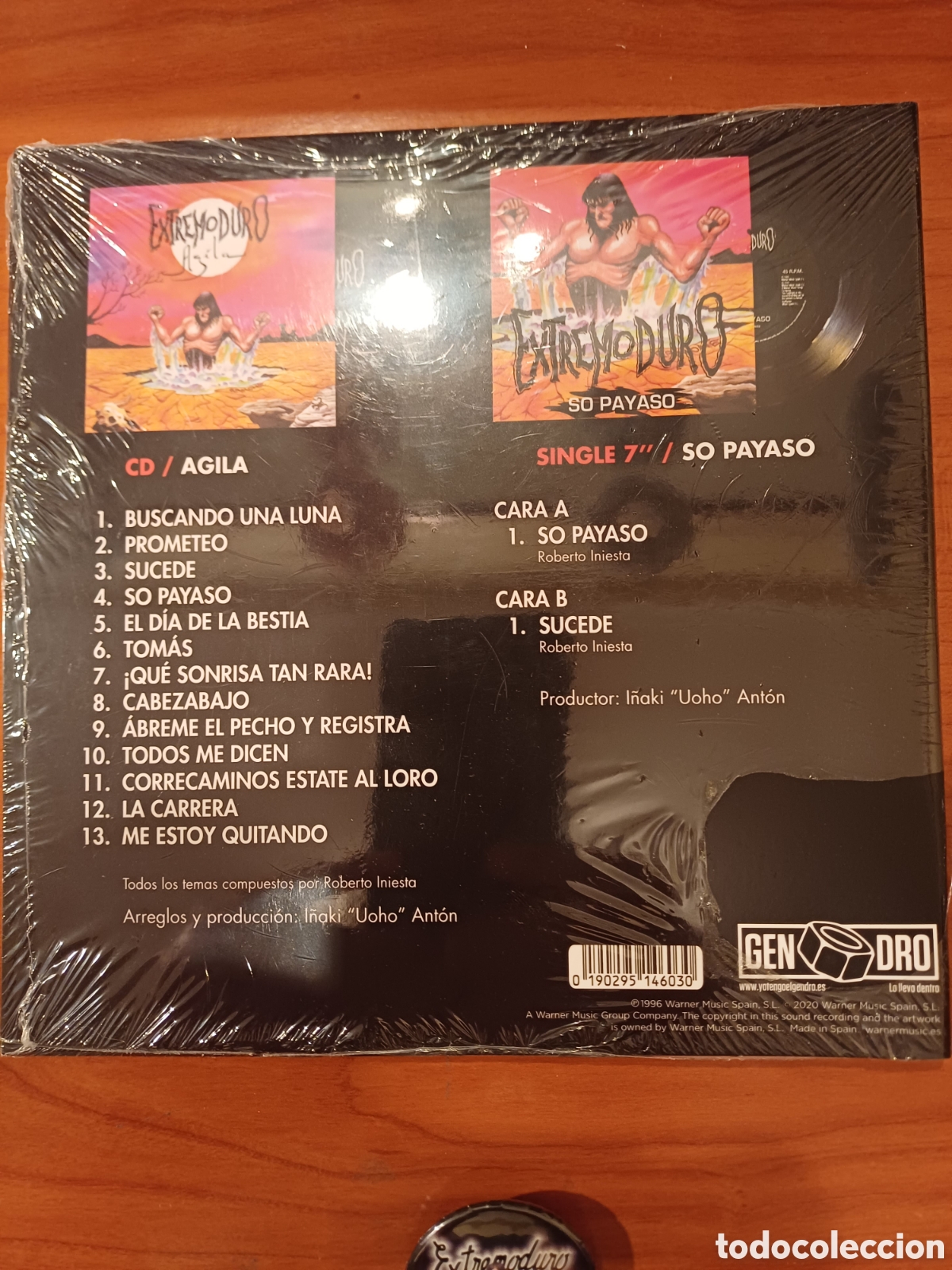 Extremoduro - Agila + So Payaso (cd + Vinilo Single 7)
