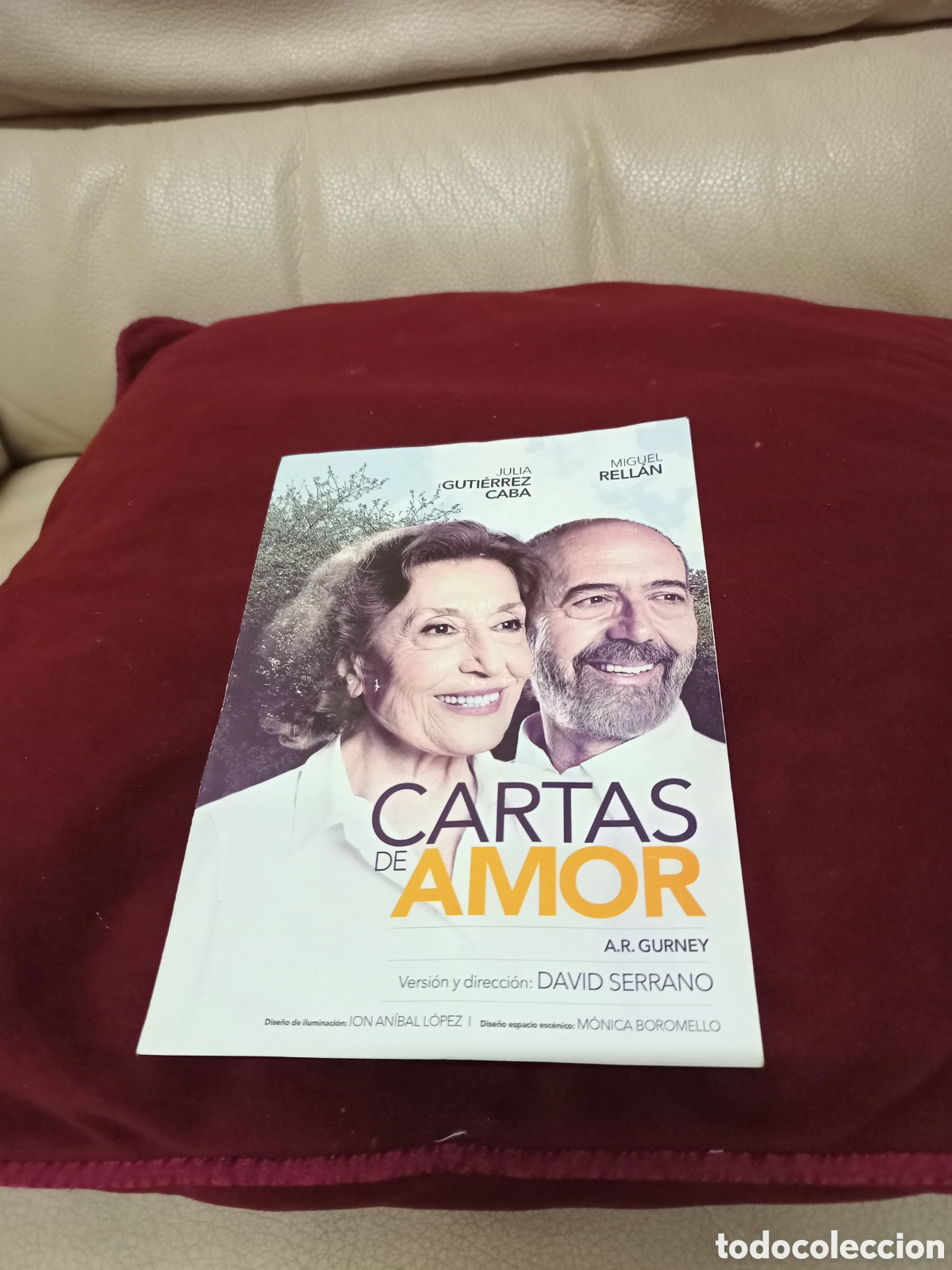 M&uacute;sica de colecci&oacute;n: D&iacute;ptico Cartas de amor Julia Guti&eacute;rrez Caba. - Foto 1