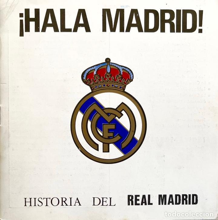 Musica di collezione: HALA MADRID. HISTORIA DEL REAL MADRID. SINGLE 1969 CON LIBRETO + VINILO
