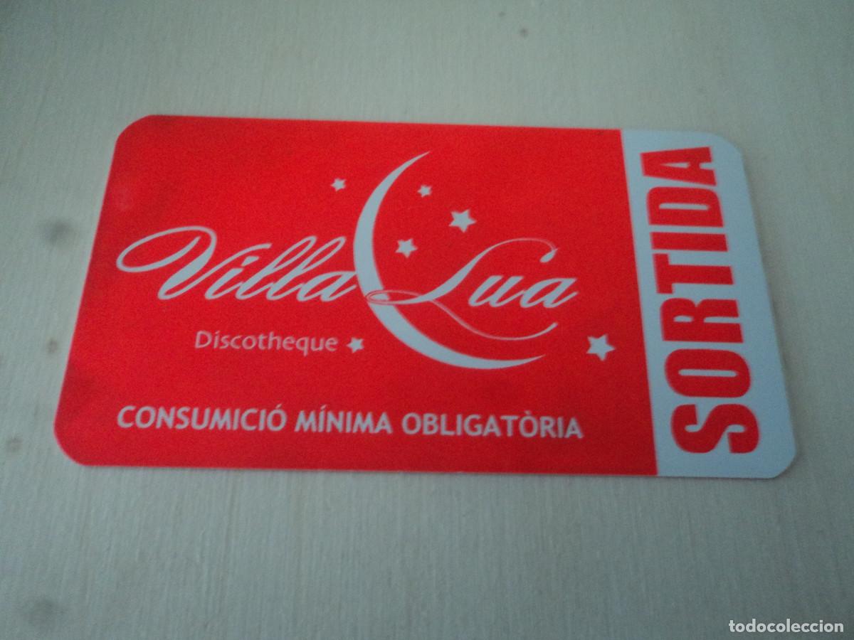 M&uacute;sica de colecci&oacute;n: entrada a dicoteque villa lua de tarrasa